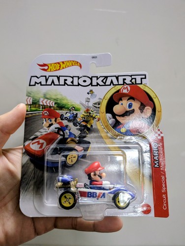 Hot wheels mariokart mario - hot, (mario