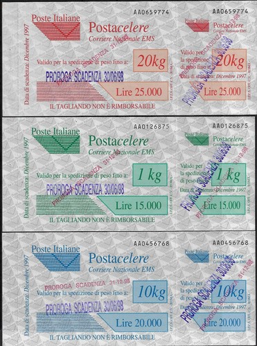 1998 posta celere postacelere - posta,