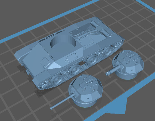 15mm 100th resin ww2 italian - 15mm/1:100th,