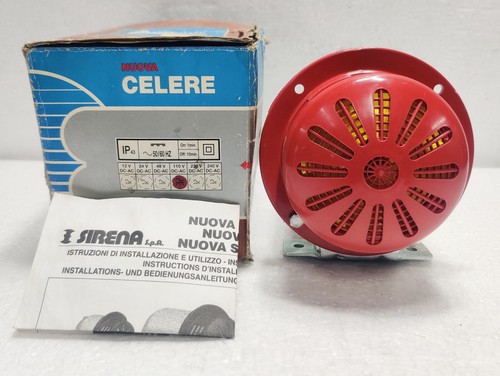 Sirena nuova celere 110v ac - sirena,