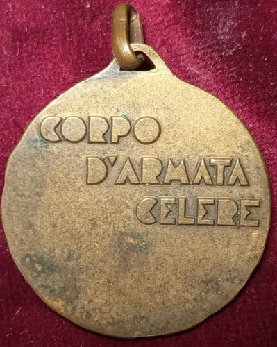 Fast army corps 30mm - corps, medal