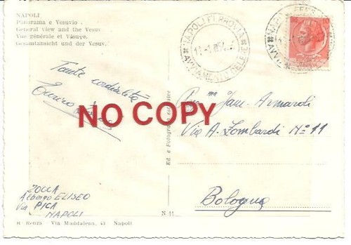 Naples 1954 rare - naples,,